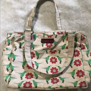 Bungalow 360 groovy Hummingbird and peace sign